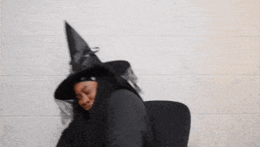 Ajay Deluxe Twerking In Witch Hat GIF - Ajay Deluxe Twerking In Witch Hat GIFs