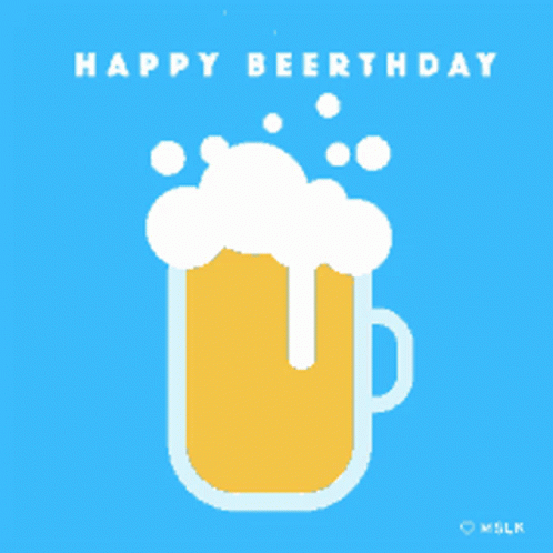 Birthday Beer GIF - Birthday Beer Happy GIFs
