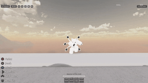 a screenshot of a video game with the name kill on the bottom right