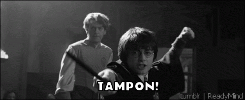 Period Tampon GIF - Period Tampon Harry Potter GIFs