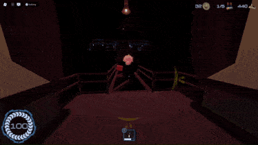 a screenshot of a video game shows a locker in the corner