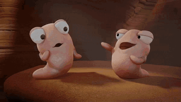Worms Eat GIF - Worms Eat Friend GIFs