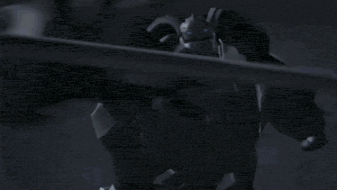 a blue lightning bolt is hitting a person 's body