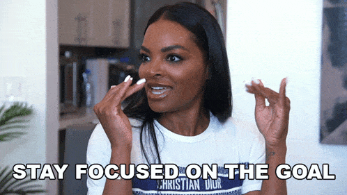 Stay Focused On The Goal Brooke Bailey GIF - Stay Focused On The Goal Brooke Bailey Basketball Wives GIFs