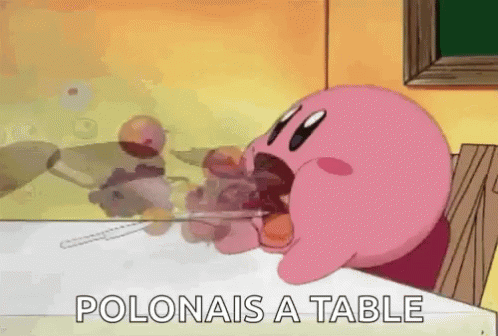 Polak Eating GIF - Polak Eating Kirby GIFs