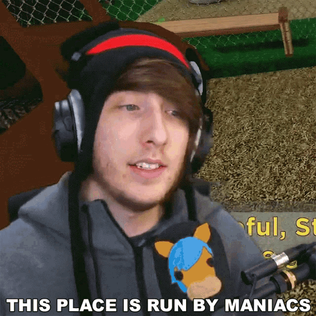 This Place Is Run By Maniacs Kreek Craft GIF - This Place Is Run By Maniacs Kreek Craft Crazies Run This Place GIFs
