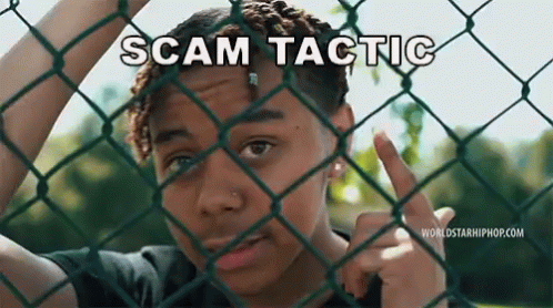 Scam Tactic Warning GIF - Scam Tactic Warning Alert GIFs