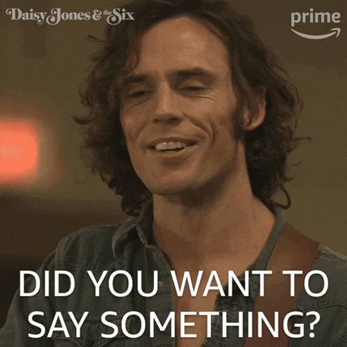 Did You Want To Say Something Billy Dunne GIF - Did You Want To Say Something Billy Dunne Sam Claflin GIFs