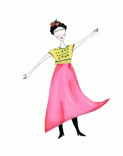 Frida Kahlo GIF - Frida Kahlo Bailar GIFs