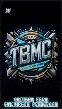 a logo for tbmc that says satukan nada singkiran perbedaan