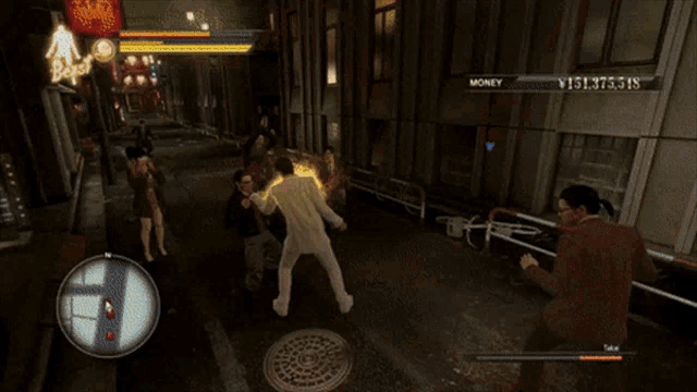 a screenshot of a video game with the words " you " on the bottom