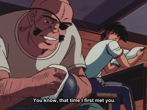 a man in a white shirt says you know that time i first met you