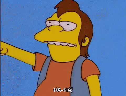 Haha Nelson Muntz GIF - Haha Nelson Muntz Simpsons GIFs