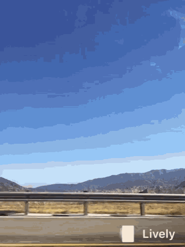 a picture of a highway with the word lively at the bottom