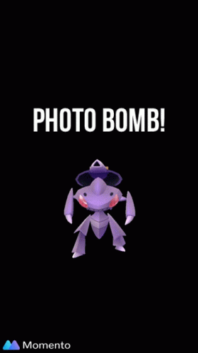 Photo Bomb Toxicroak GIF - Photo Bomb Toxicroak Genesect GIFs