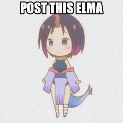 Post This Elma Elma GIF - Post This Elma Elma Dragon Maid GIFs