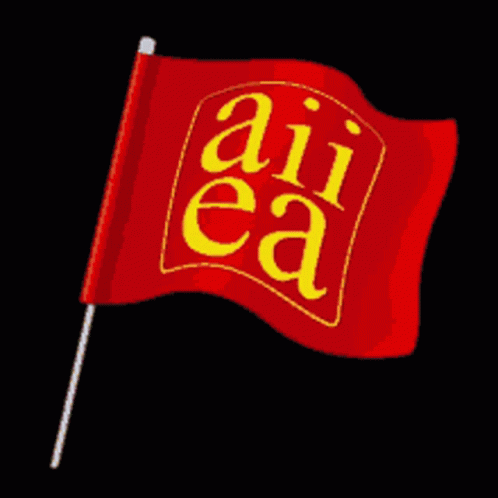 Aiiea Redsalute GIF - Aiiea Redsalute Red Flag GIFs