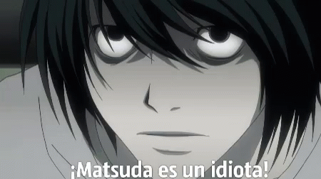 Death Note Matsuda GIF - Death Note Matsuda Stare GIFs