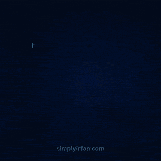 a blue background with the words " happy new year " on it