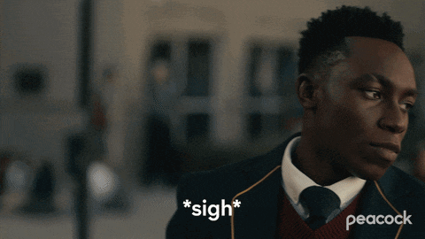 a peacock ad shows a man in a suit