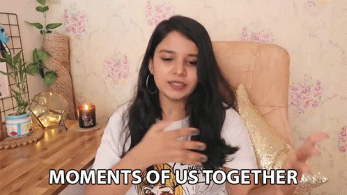 Moments Of Us Together Ayushi Singh GIF - Moments Of Us Together Ayushi Singh Creations To Inspire GIFs