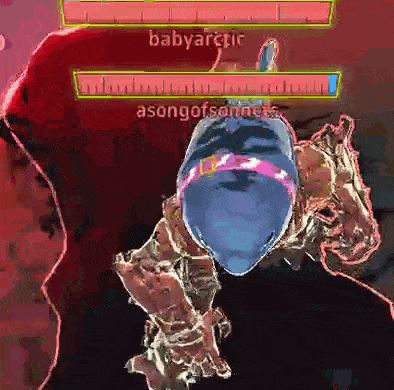a screenshot of a video game with the name babyarctic written on it