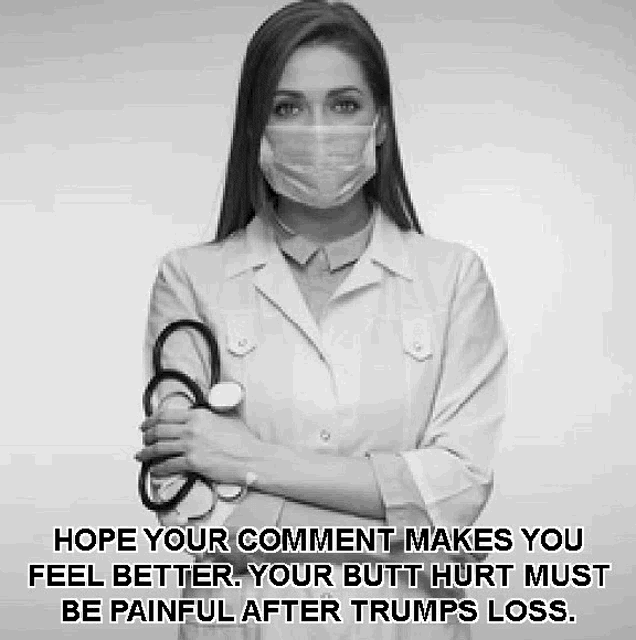 a female doctor wearing a mask and holding a stethoscope is standing with her arms crossed .