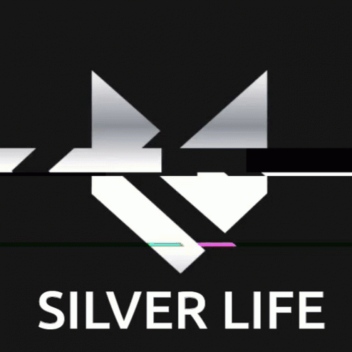 Silver Life Glitched GIF