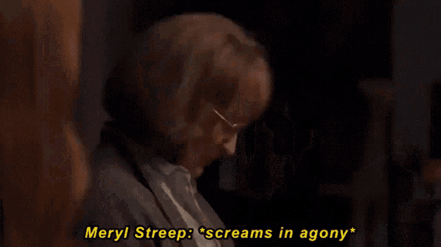 Meryl Streep GIF - Meryl Streep Screams GIFs