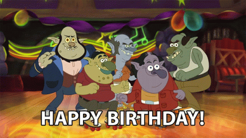 Happy Birthday Trolls The Beat Goes On GIF - Happy Birthday Trolls The Beat Goes On Trolls GIFs