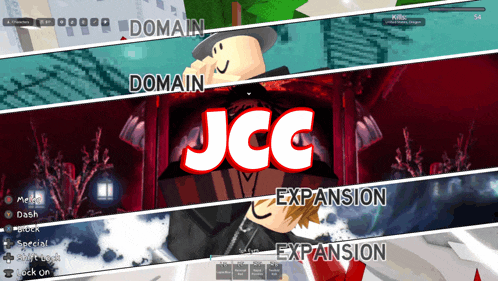 a screenshot of a video game that says jcc on it