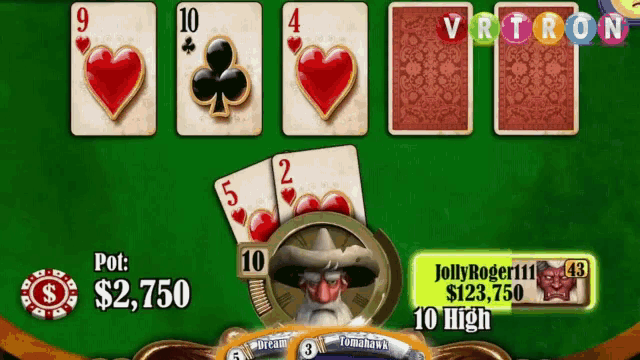 a poker game is being played by jollyroger111