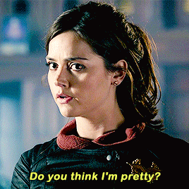 Doctor Who Clara Oswald GIF - Doctor Who Clara Oswald Do You Think Im Pretty GIFs