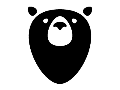 the logo for cub studio is black and white