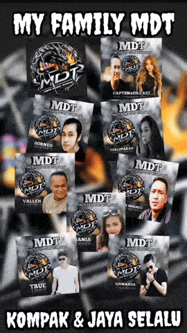 a poster that says my family mdt on the top