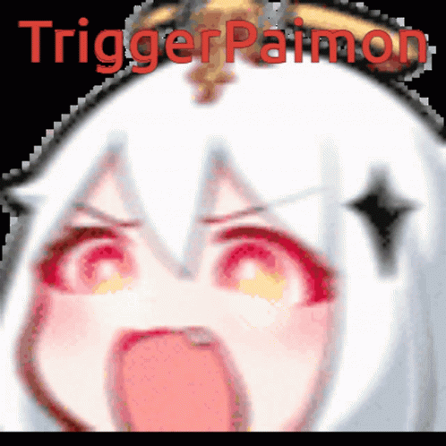 Paimon Angry Trigger GIF - Paimon Angry Trigger GIFs