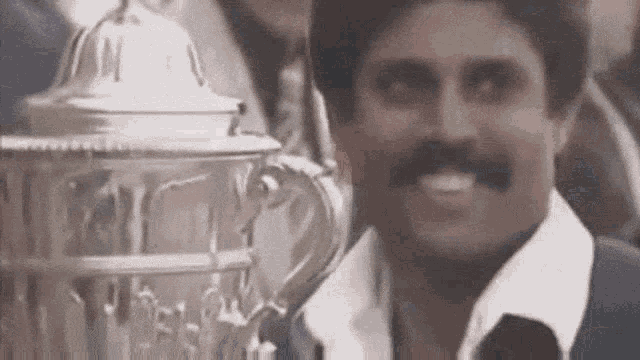 Kapil Dev Kapil GIF - Kapil Dev Kapil 1983world Cup Kapil Dev GIFs