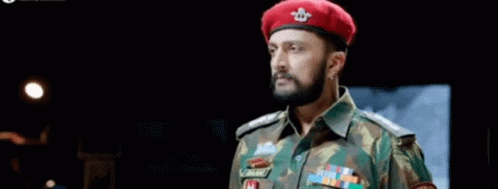 Sudeep Kiccha Sudeep GIF - Sudeep Kiccha Sudeep Indian Army GIFs