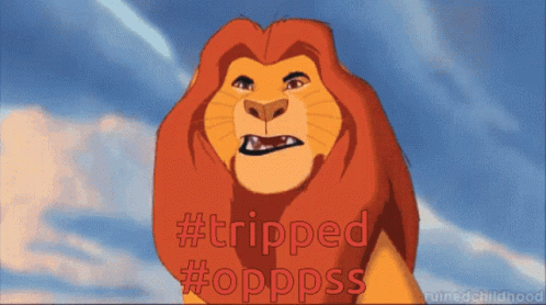 Tripping Simba GIF - Tripping Simba Epic Fails GIFs