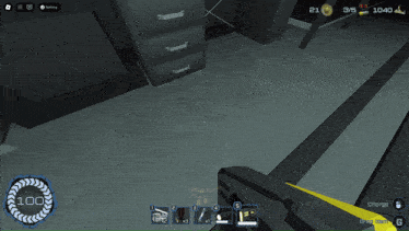 a screenshot of a video game with a draw button