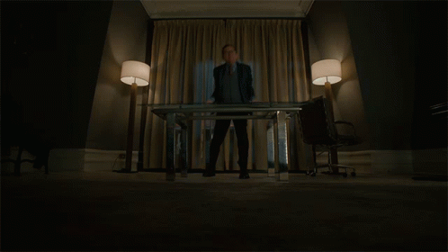Throwing The Table Leland Townsend GIF - Throwing The Table Leland Townsend Evil GIFs