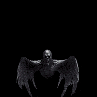 a poster that says cooked by azrael 's empire with a skull