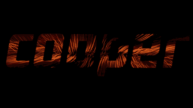 a black background with the word cooper in orange