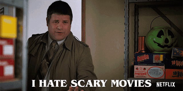 I Hate Scary Movies Not A Fan GIF - I Hate Scary Movies Not A Fan Pass GIFs