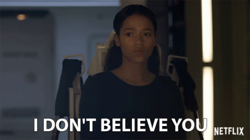 I Dont Believe You Taylor Russell GIF - I Dont Believe You Taylor Russell Judy Robinson GIFs