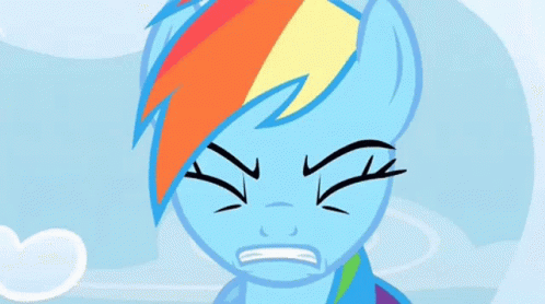 Mlp Rainbow Dash GIF - Mlp Rainbow Dash Scared GIFs