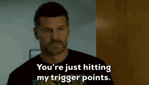 You'Re Just Hitting My Trigger Points Walking Backwards Here GIF - You'Re Just Hitting My Trigger Points Walking Backwards Here Seal Team GIFs