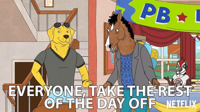 Everyone Take The Rest Of The Day Off GIF - Everyone Take The Rest Of The Day Off Go Home GIFs