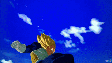 a cartoon character is falling into a cell