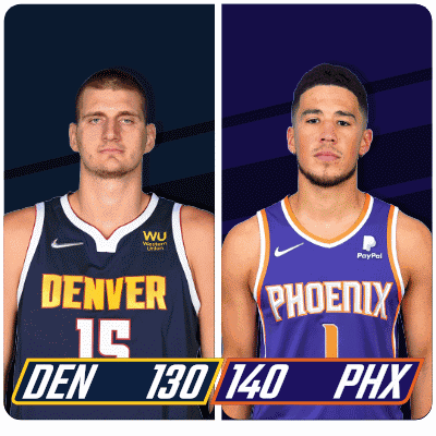 Denver Nuggets (130) Vs. Phoenix Suns (140) Post Game GIF - Nba Basketball Nba 2021 GIFs